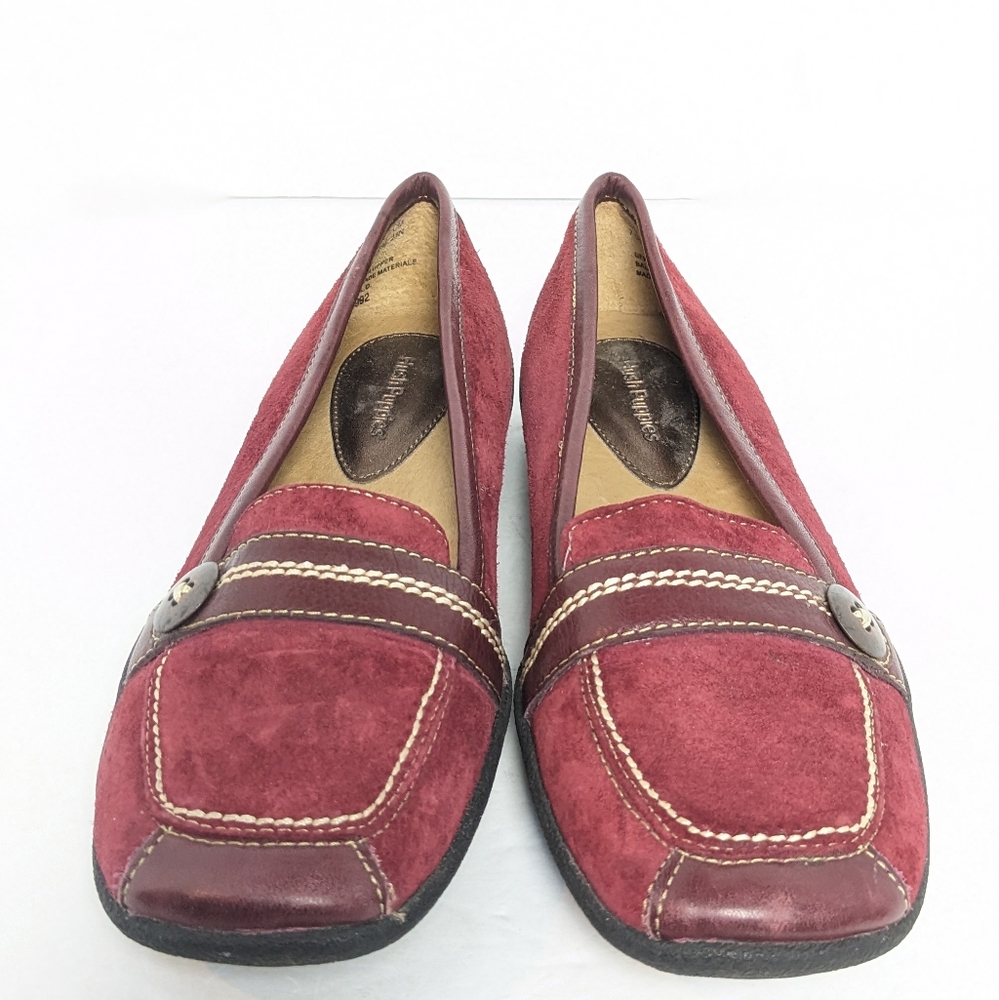Hush puppies leather and suede loafers - Picture 6 of 16
